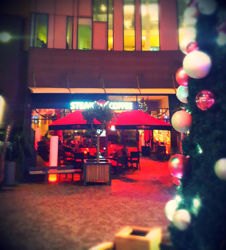 Nouvelle terrasse chauffée - Noël 2015